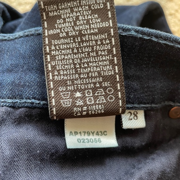 7 For All Mankind Roxanne Skinny Jeans Mid Rise - Picture 11 of 15